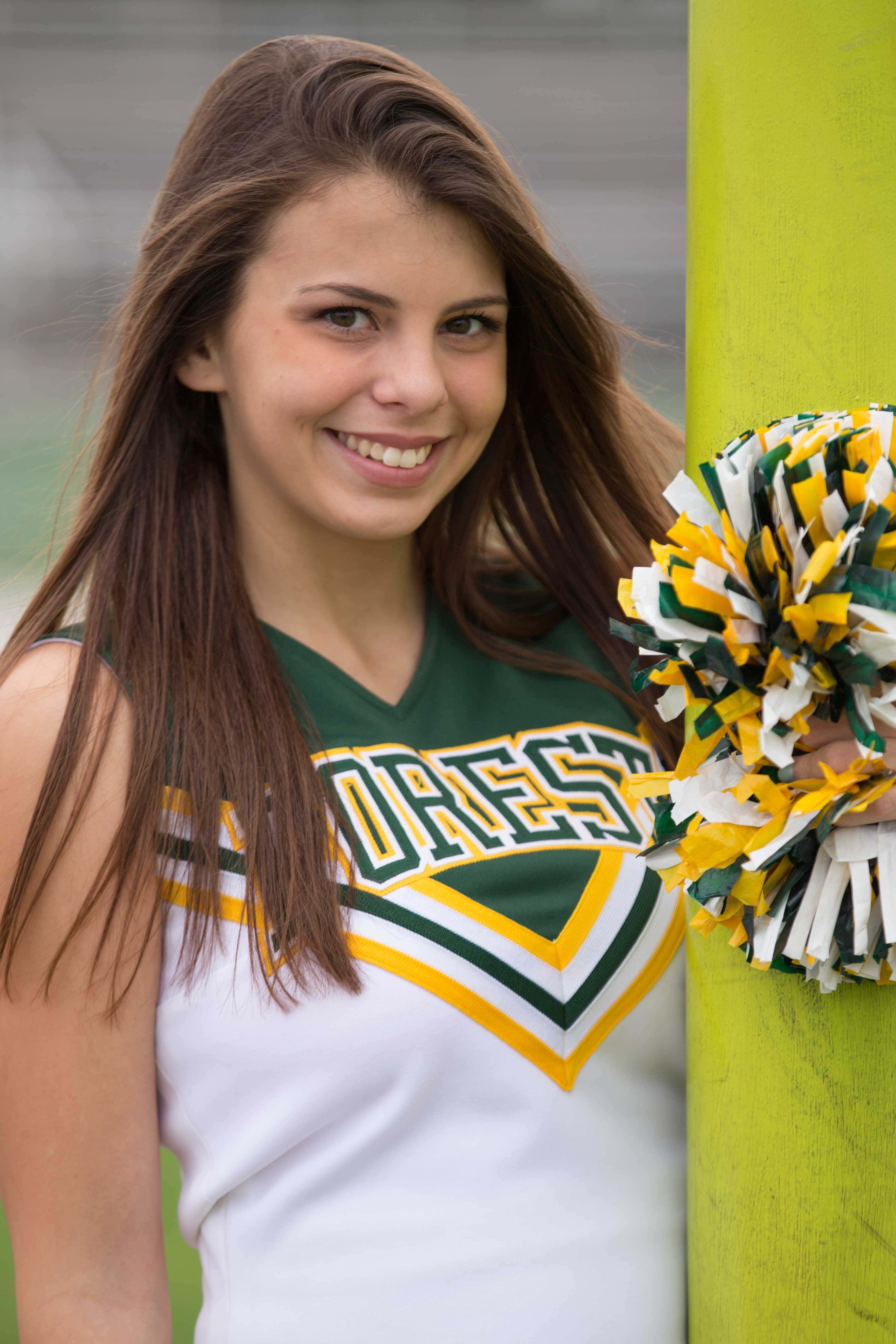 cheerleader photo with pom moms in ocala