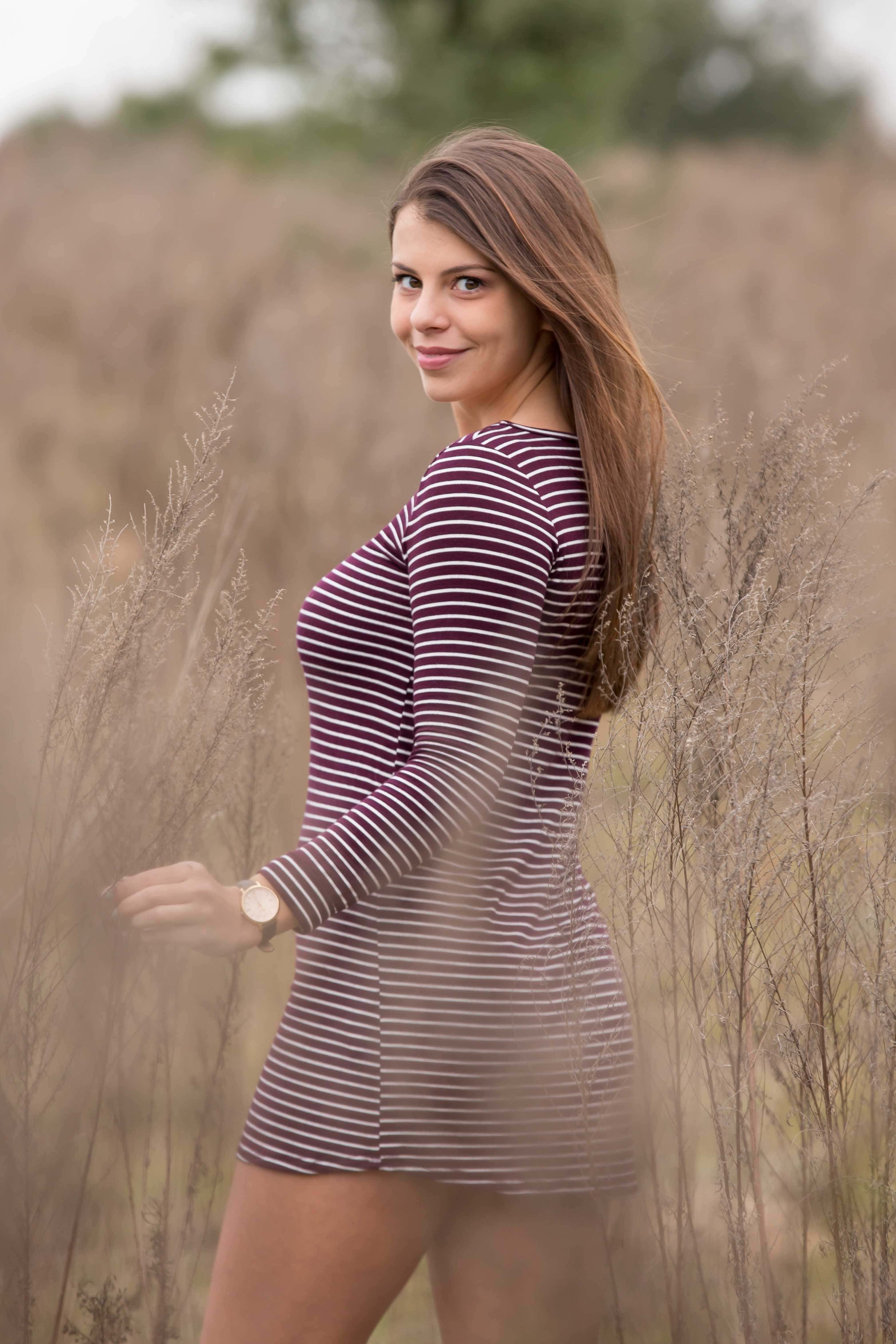 coy smile by ocala high school student